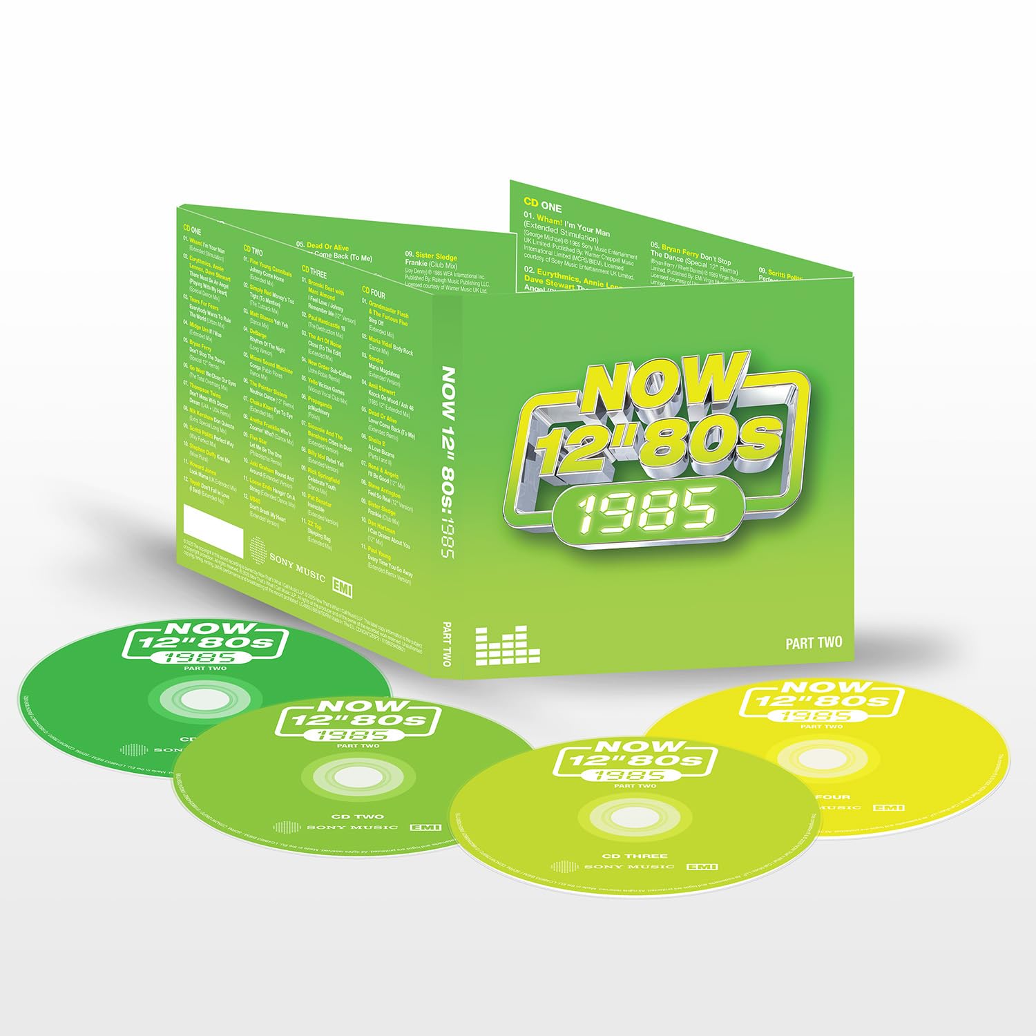 NOW 12\" 80s セット　CD合計28枚 (7ｘ各4CD) Now 12 80s: 1986 - Part One (4CD) : NOW（コンピレーション
